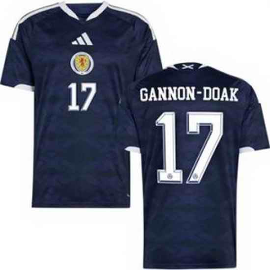 Men 17 Scotland Ben Gannon Doak 2026 Home Replica Jersey 1